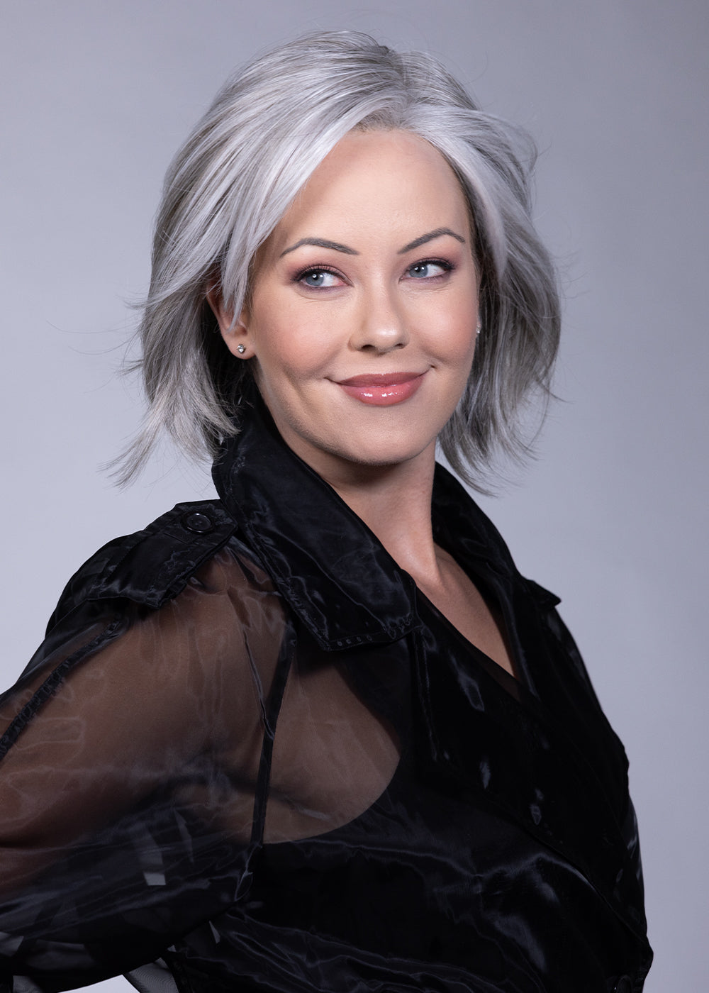 Wintour by Belle Tress in Coconut Milk Gray - image 5