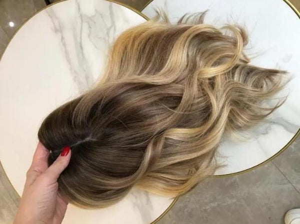 Human Hair Wig 16" 180% Density Silk Top – Custom Color and Size!