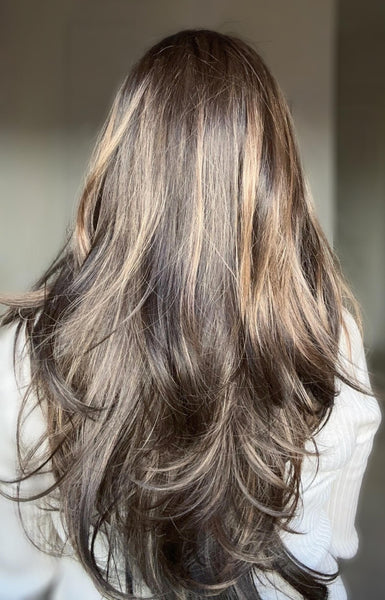 HD Synthetic Lace Front Wig – 26” Long | Futura Fiber | Heat-Resistant | 150% Density | Natural Layers