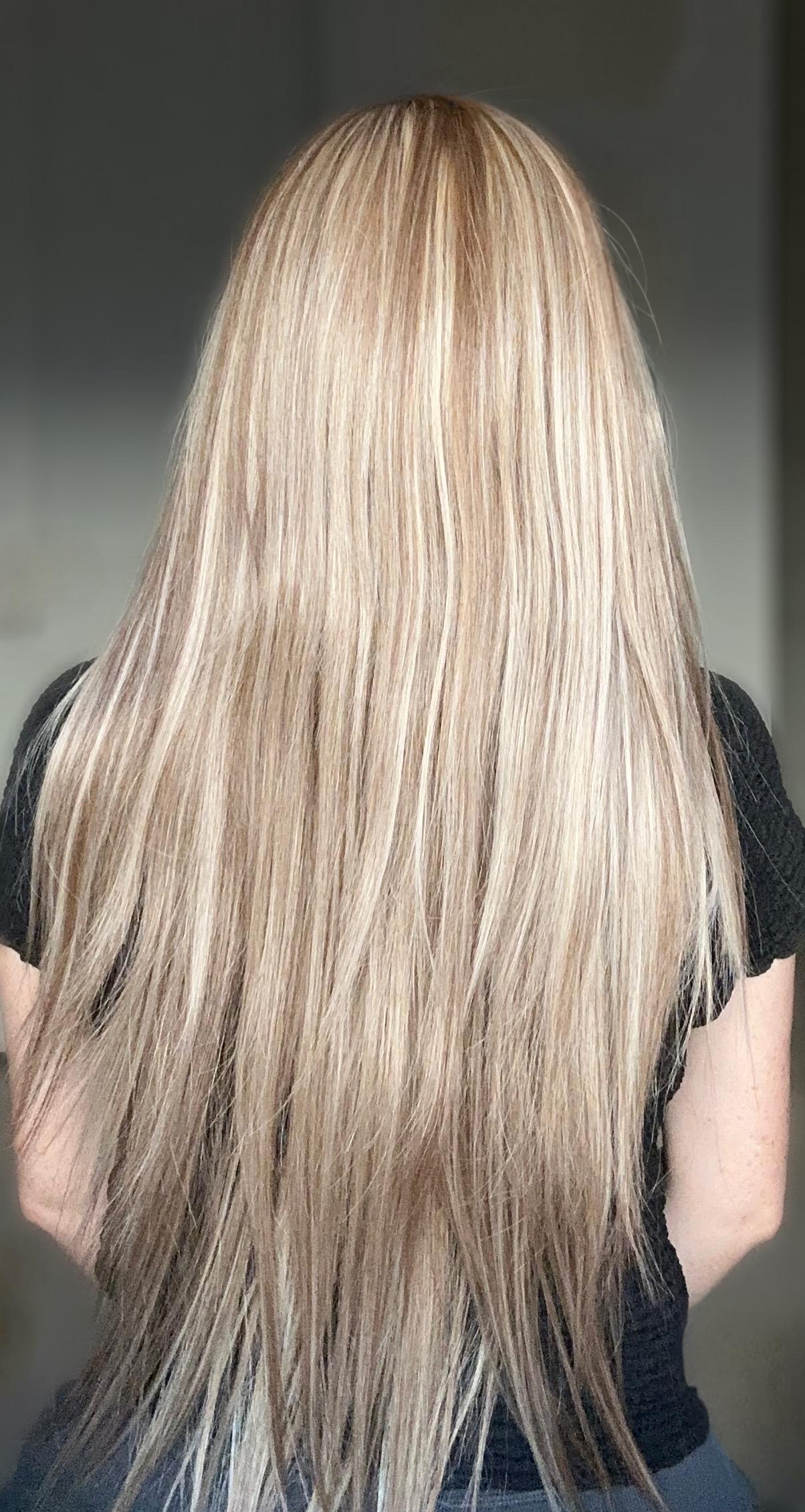 HD Synthetic Lace Front Wig – 30” Long | Futura Fiber | 130% Density | Heat-Resistant | Natural Blonde Highlights