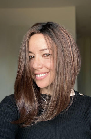 HD Synthetic Lace Front Wig | Full Mono Top | Layered Long Bob | 3 Gorgeous Shades | Realistic Wig | Natural Look | Avg Cap Belle Tress