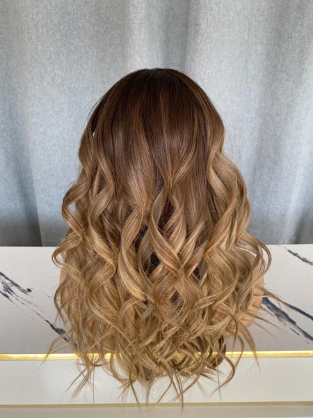 Human Hair Wig 16" 180% Density Silk Top – Custom Color and Size!
