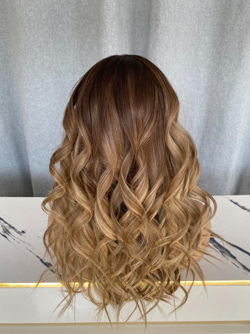 Human Hair Wig 16" 180% Density Silk Top – Custom Color and Size!