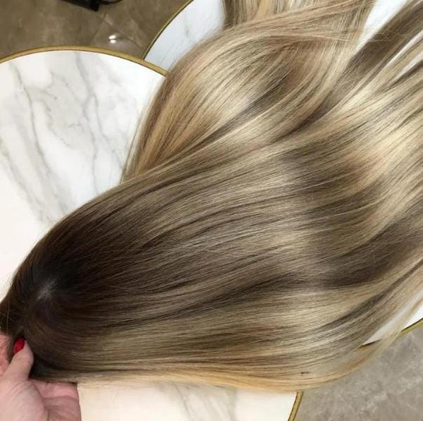 Human Hair Wig 16" 180% Density Silk Top – Custom Color and Size!