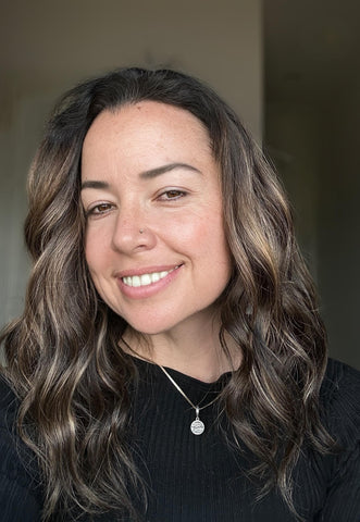 GLOW 16 Ready to Ship Custom Remy Human Hair Topper Brown Root with Golden Highlights – 5x6 Silk Top, 180% Density 16" length Final Sale