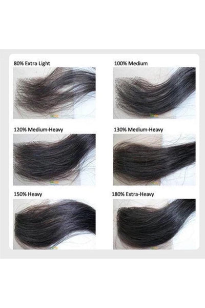 Human Hair Wig 16" 180% Density Silk Top – Custom Color and Size!