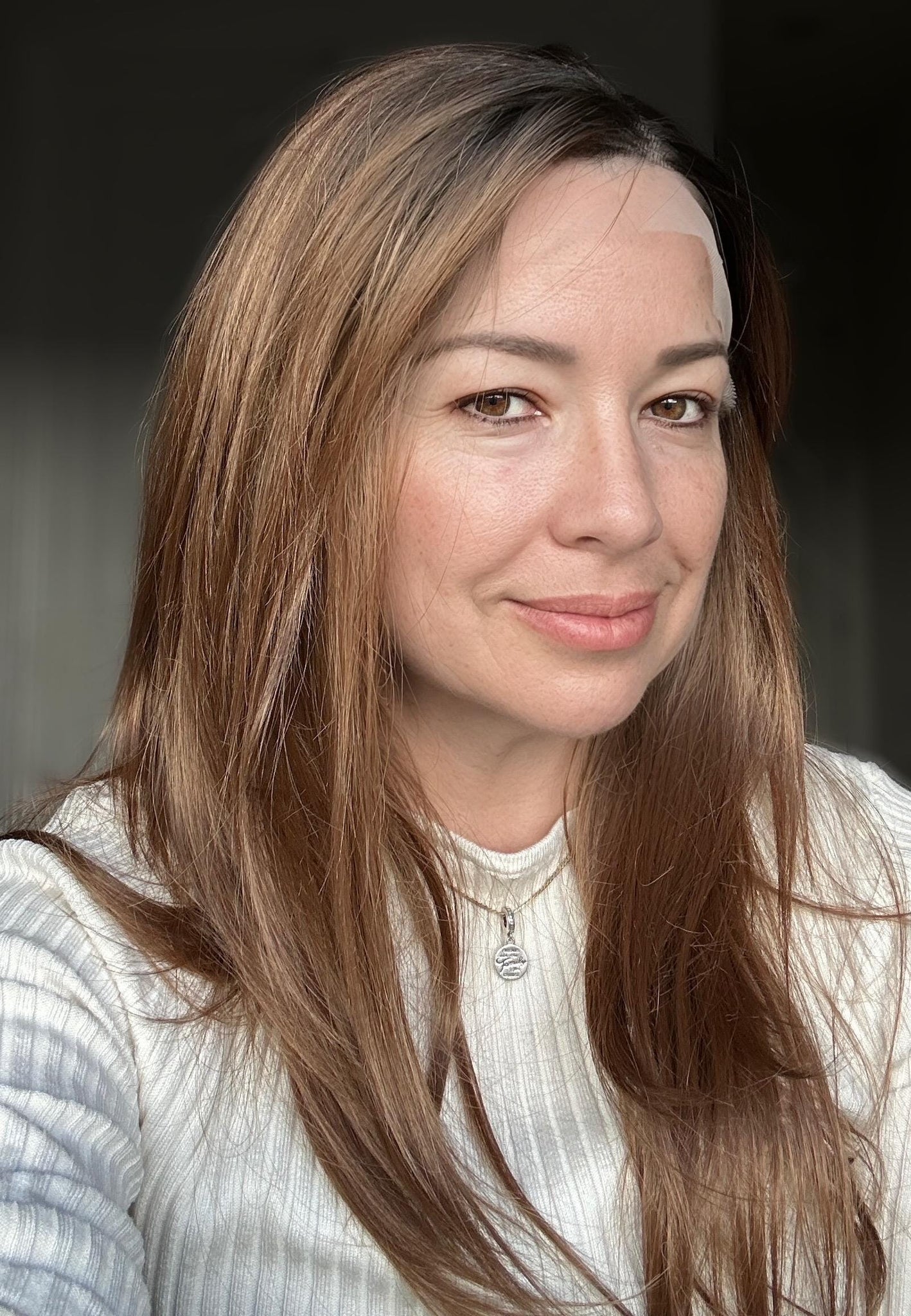 HD Synthetic Lace Front Wig – 22” | Futura Fiber | 150% Density | Heat-Resistant | Straight Wig | Natural Brunette Look