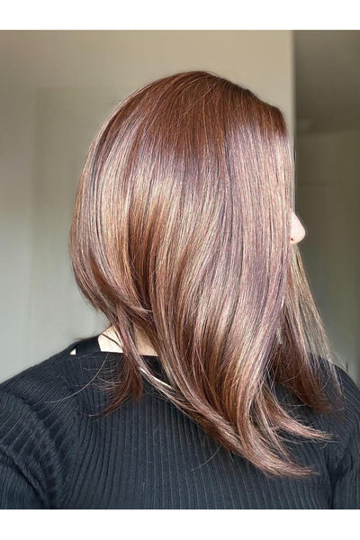 HD Synthetic Lace Front Wig | Full Mono Top | Layered Long Bob | 3 Gorgeous Shades | Realistic Wig | Natural Look | Avg Cap