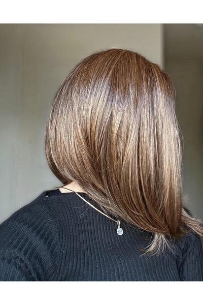 HD Synthetic Lace Front Wig | Full Mono Top | Layered Long Bob | 3 Gorgeous Shades | Realistic Wig | Natural Look | Avg Cap