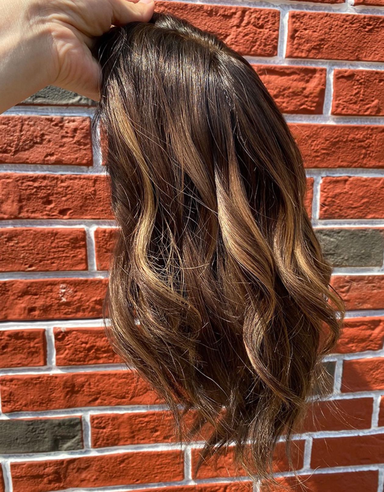 8x8 Silk Top Human Hair Topper | 10–18” | 200% Density | High Volume | Any customized color| Realistic Scalp | Clip-In Crown Cover