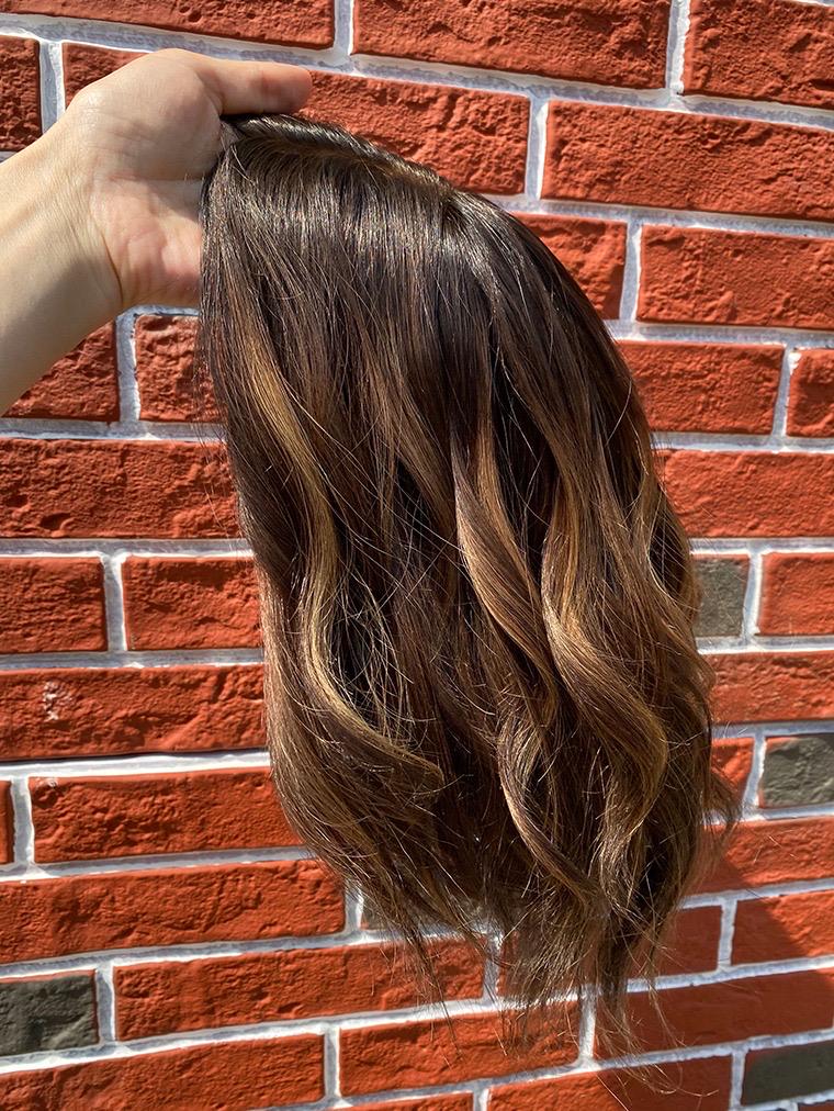 8x8 Silk Top Human Hair Topper | 10–18” | 200% Density | High Volume | Any customized color| Realistic Scalp | Clip-In Crown Cover