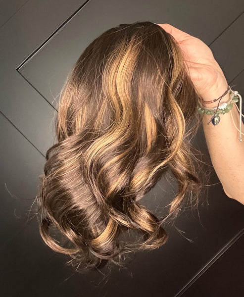 WHISPER 7 Custom-Made Premium Brazilian Remy Human Hair Topper – 7” | 200% Density | 8x8 Base | 4x5 Silk Top Final Sale