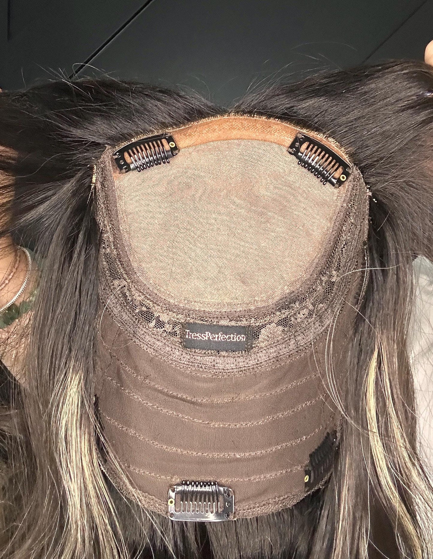 TESSA 22 Custom-Made Premium 9x9 Silk Topper | Layered Remy Human Hair | 180% Density | 22”