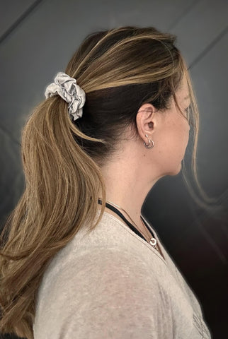 CLOUD Ready to Ship Pony Topper | 18" Premium Remy Human Hair | Brown Root to Caramel Bronde | Hair Topper for Updos & Ponytails Final Sale