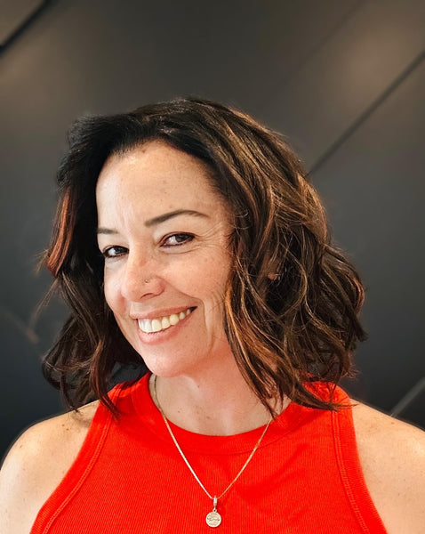 SIENNA 10 Ready to Ship 10” Premium Brazilian Remy Human Hair Wig – 6x7 Silk Top | 150% Density Brunette with Copper Highlights Final Sale