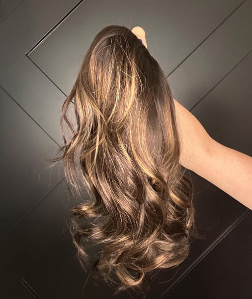 WHISPER 7 Custom-Made Premium Brazilian Remy Human Hair Topper – 7” | 200% Density | 8x8 Base | 4x5 Silk Top Final Sale