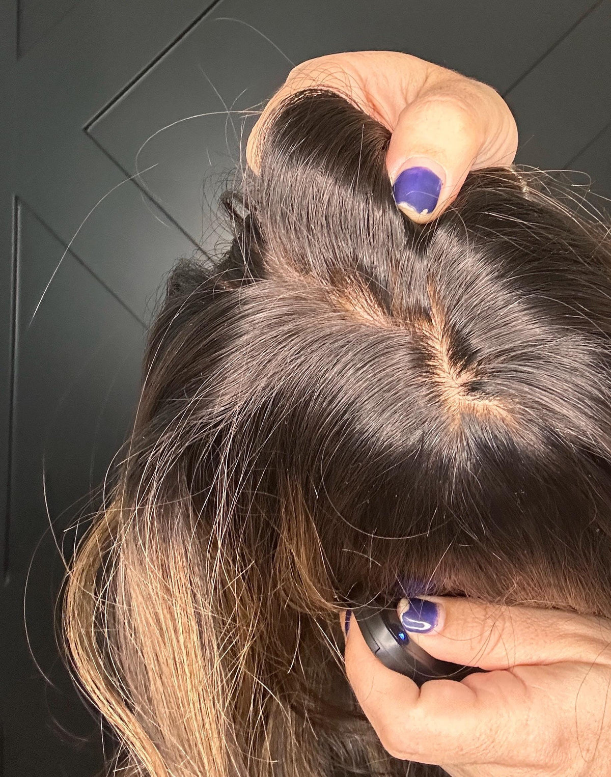 WHISPER 7 Custom-Made Premium Brazilian Remy Human Hair Topper – 7” | 200% Density | 8x8 Base | 4x5 Silk Top Final Sale