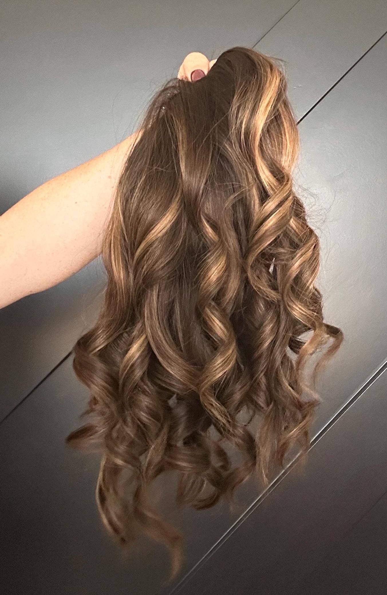 Hair Topper 12"-22" 130-180 % Density Monofilament and Silk Top Human Hair Topper – Custom Color & Size