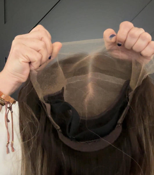 VITTORIA 16 Blended Blonde 16” Human Hair Wig | 150% Density | Lace Front | Hand-Tied, Bleached Knots | Transparent HD Lace Final Sale