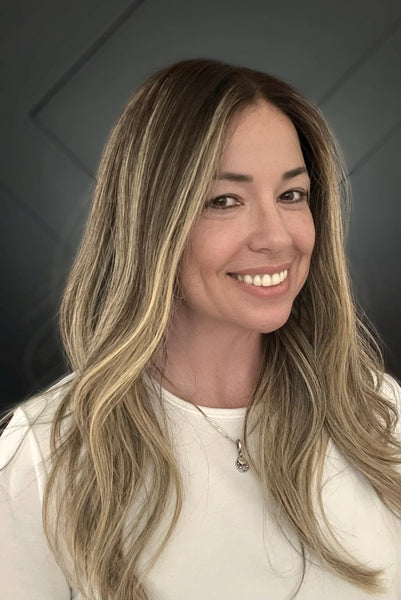 VITTORIA 16 Blended Blonde 16” Human Hair Wig | 150% Density | Lace Front | Hand-Tied, Bleached Knots | Transparent HD Lace Final Sale