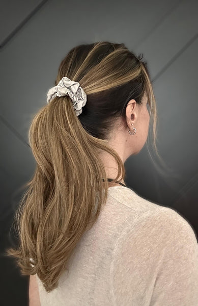 CLOUD Ready to Ship Pony Topper | 18" Premium Remy Human Hair | Brown Root to Caramel Bronde | Hair Topper for Updos & Ponytails Final Sale
