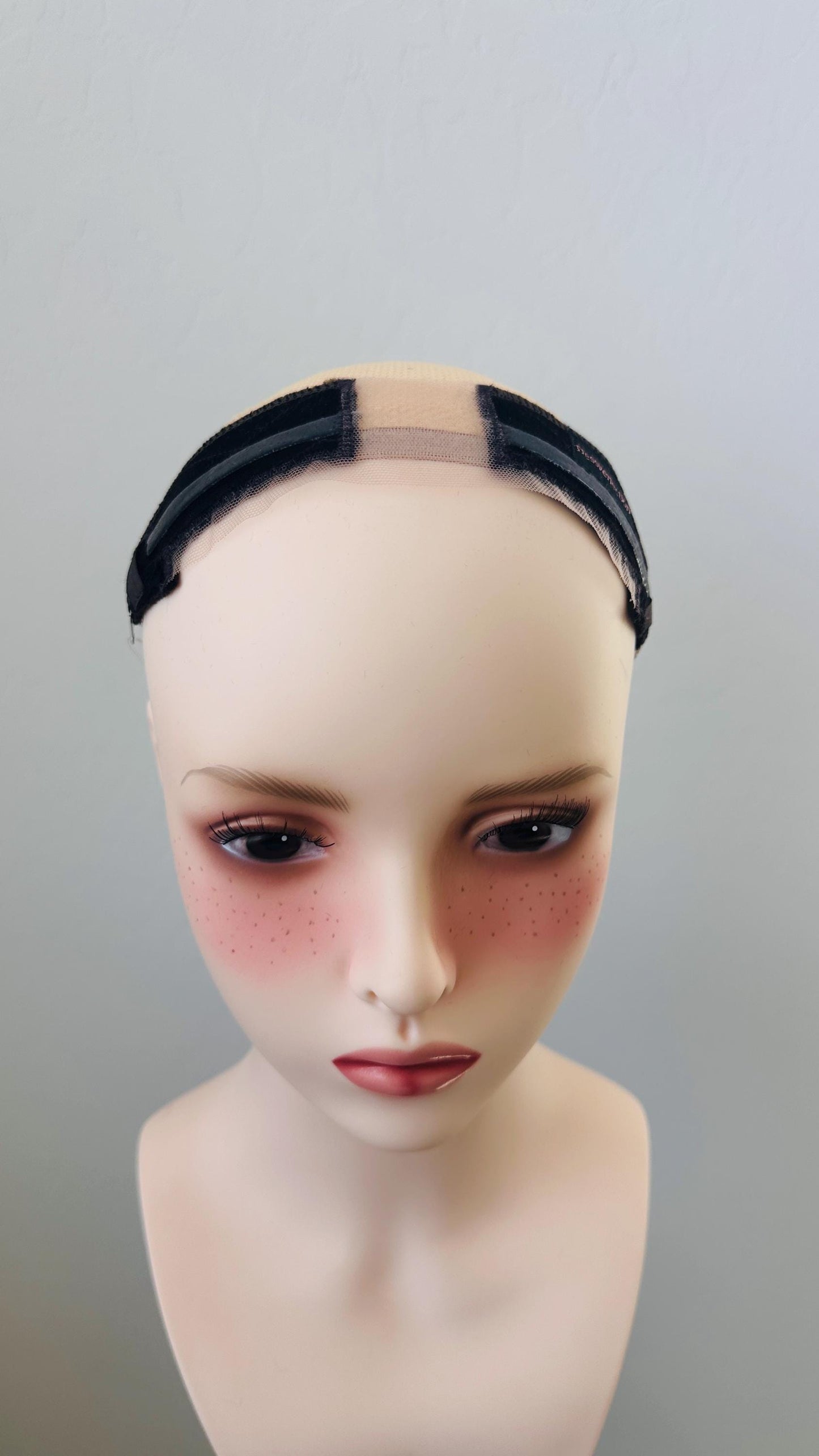 Topper Gripper Velvet HumanHair Topper Grip Band with Silicone and TLace Secure No-Slip Hold for Wigs & Toppers Swiss Lace Adjustable Halo