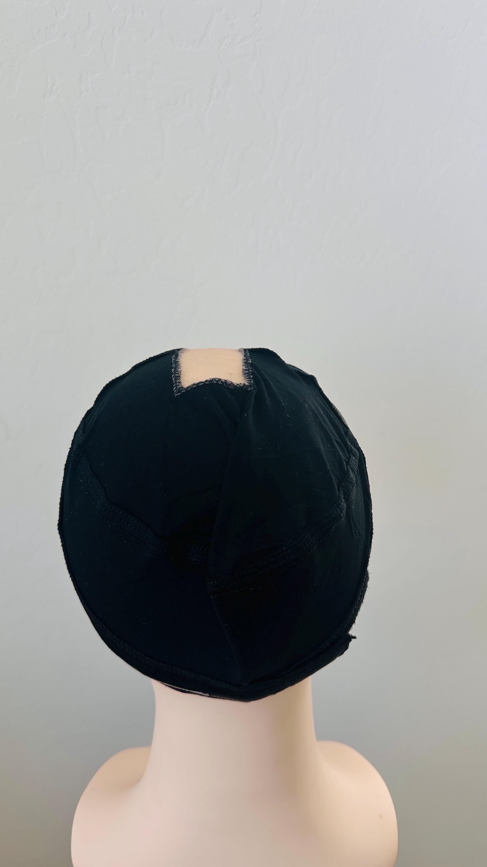 One Swiss T-Lace option Wig Grip Cap with Double-Sided Silicone & Velcro Wig cap | Secure, Breathable Cap for Lace Wigs