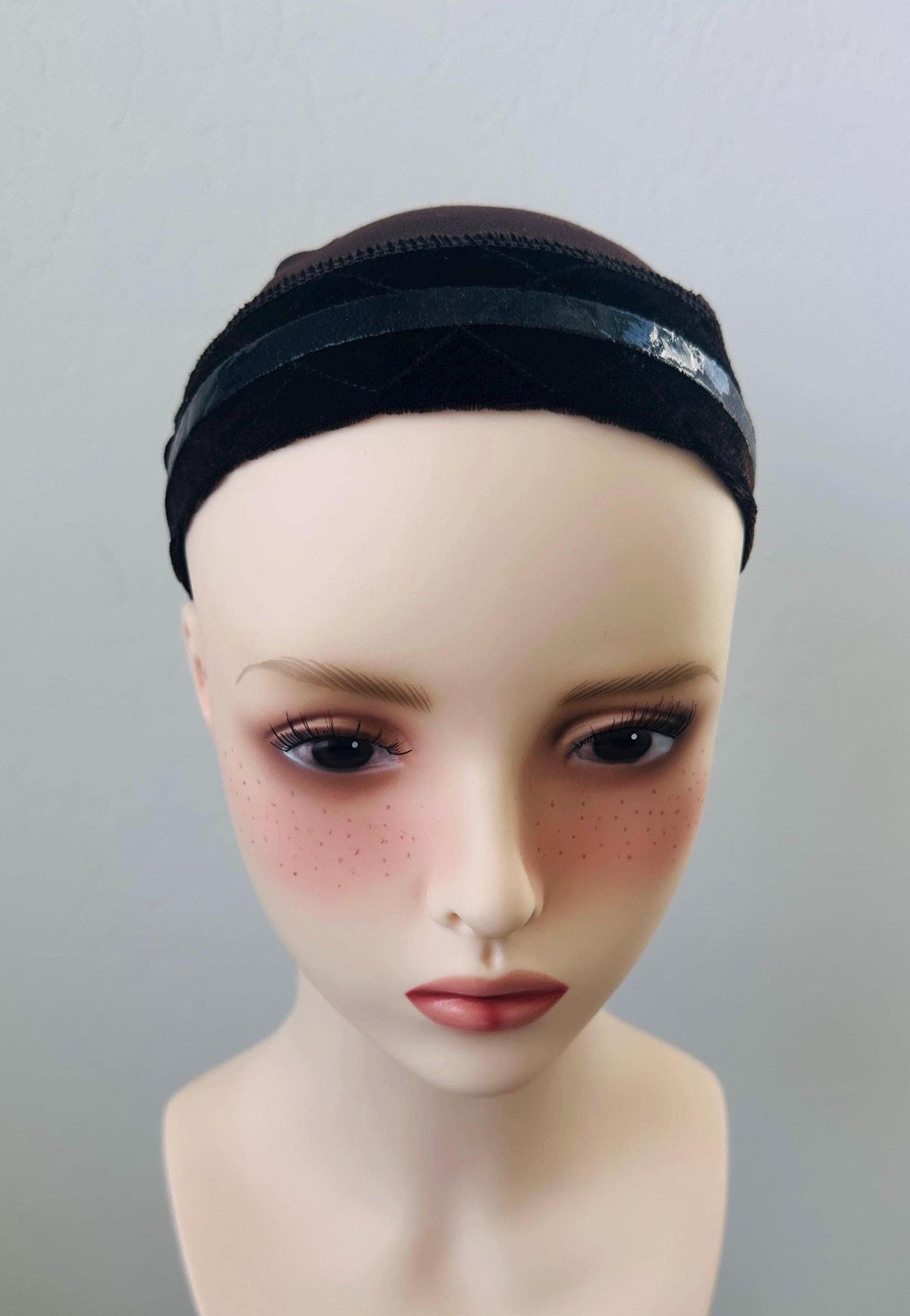 One Swiss T-Lace option Wig Grip Cap with Double-Sided Silicone & Velcro Wig cap | Secure, Breathable Cap for Lace Wigs