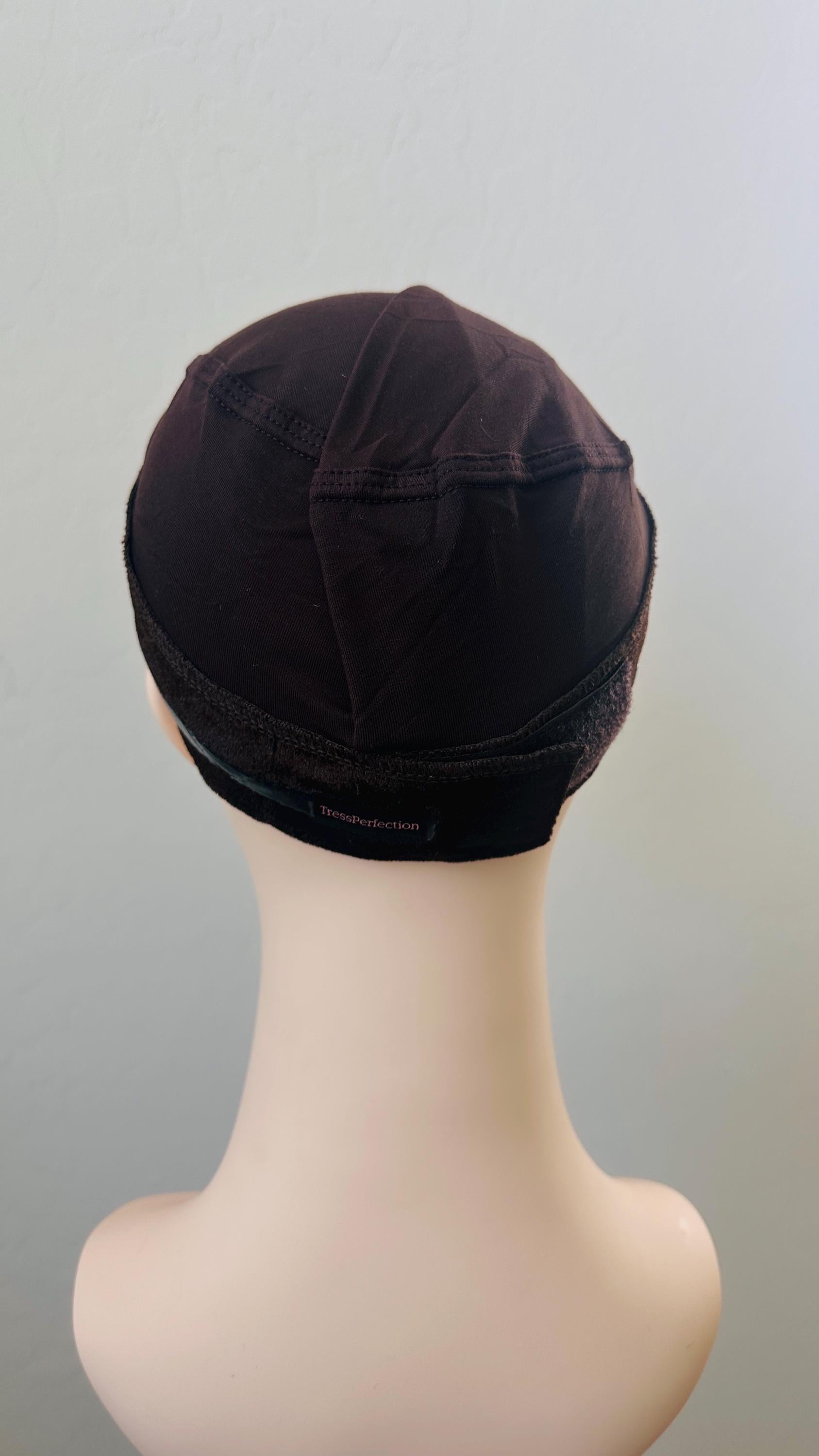 One Swiss T-Lace option Wig Grip Cap with Double-Sided Silicone & Velcro Wig cap | Secure, Breathable Cap for Lace Wigs