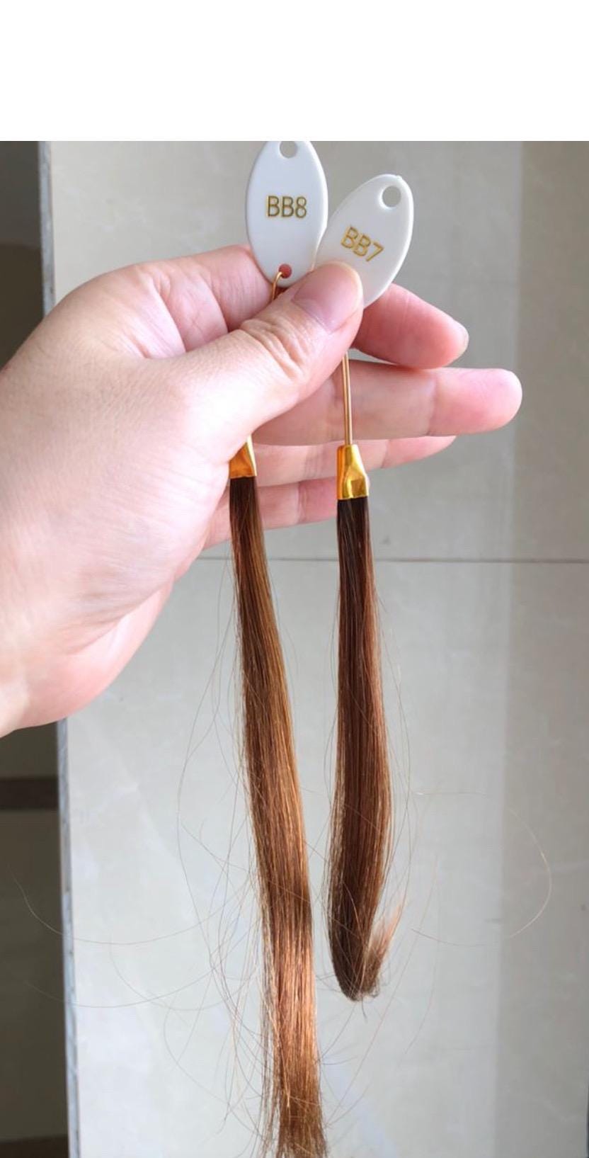 LINA European Hair Custom-Made Human Hair Topper 7x8 with Silk Base | Warm Honey Blonde with Lowlights | 14"-22" Long | Realistic Scalp