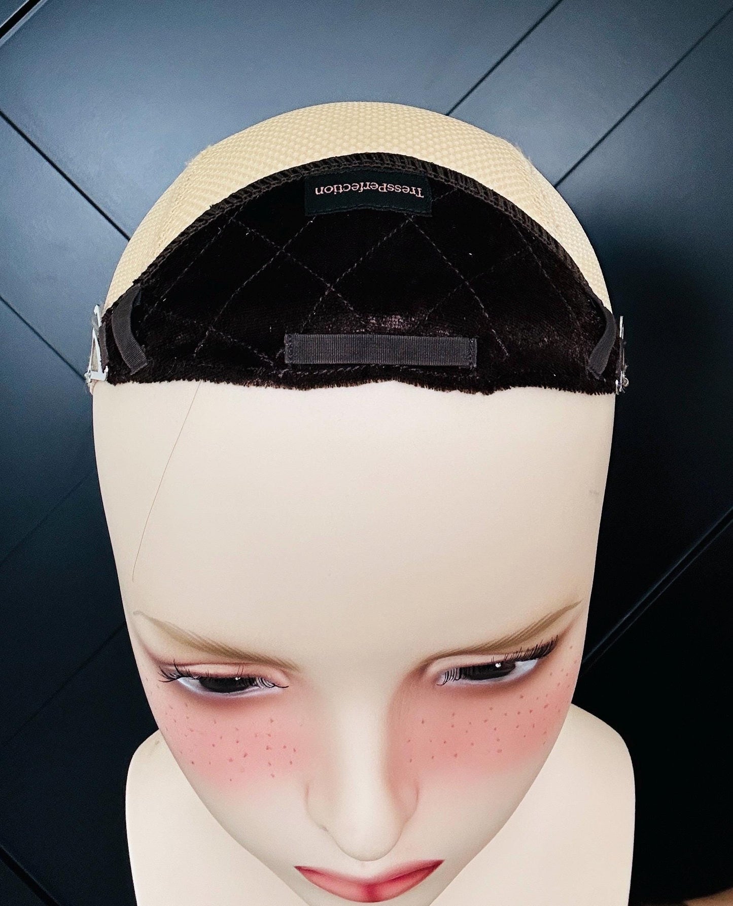 Velvet Wig Grip Band: Adjustable Halo, No-Slip Wig & Topper Hold