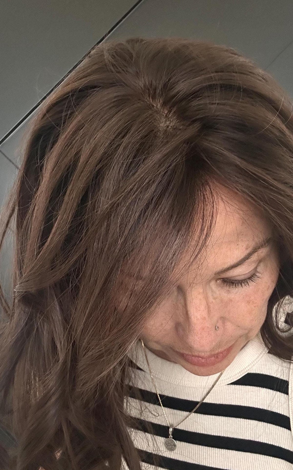 LONE Custom-Made European or Brazilian Hair Toppe | Remy Human Hair | Custom Color Wig Topper – 9x9 Silk | Low or High Density | 20”-22”