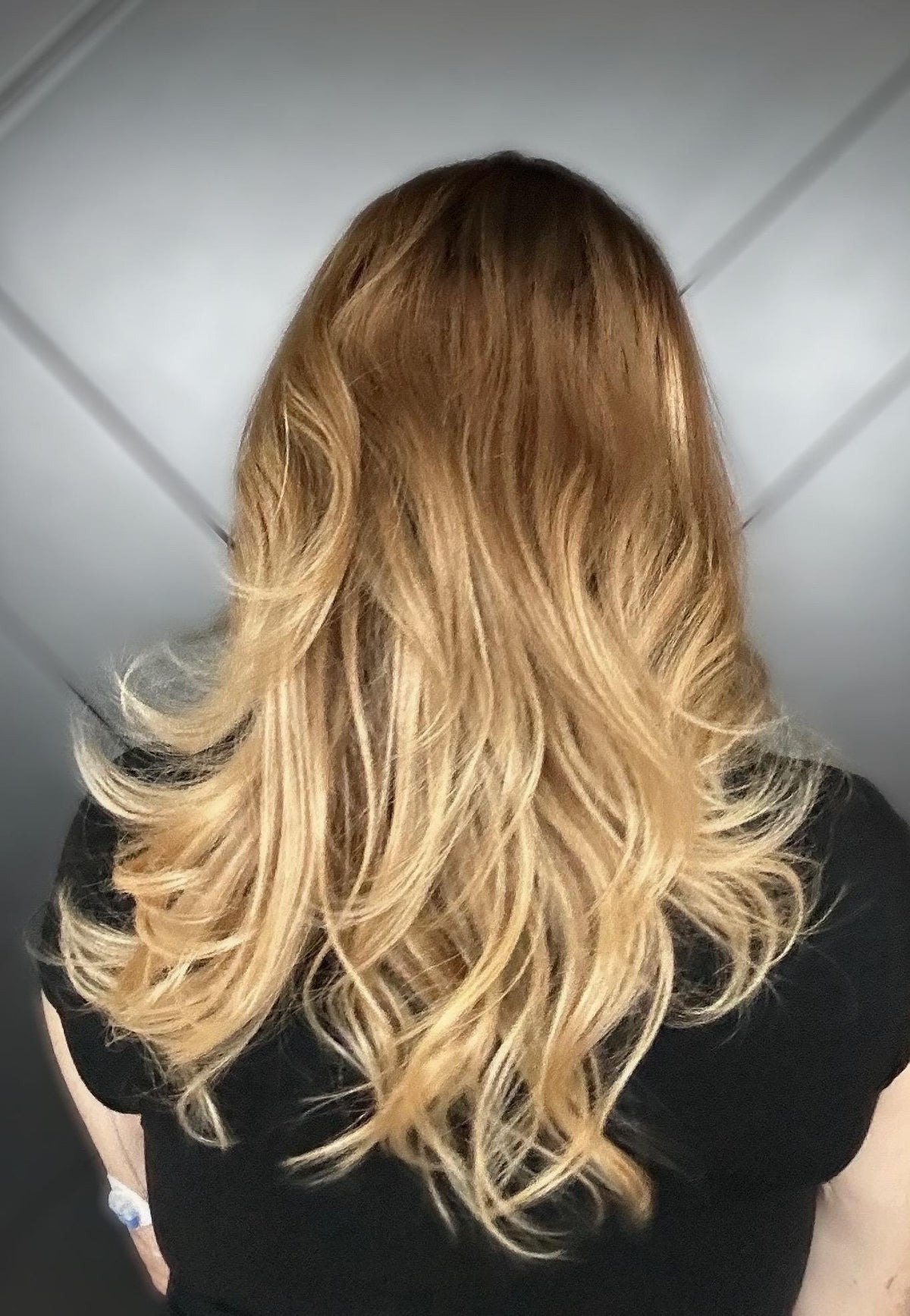 SCARLET 18 Lace Front Wig with Liner | Premium Brazilian Human Hair | Blonde Balayage | Medium Density | 18” Final Sale
