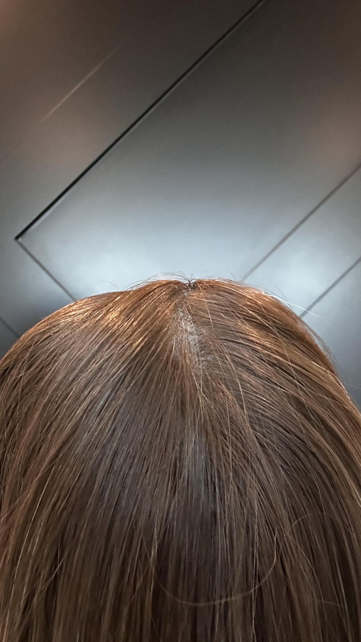 COLETTE 18” European Silk Top Human Hair Topper – Rooted Brown to Beige Blonde | 6x7 Base | Remy Hair | Clip-In Topper Final Sale