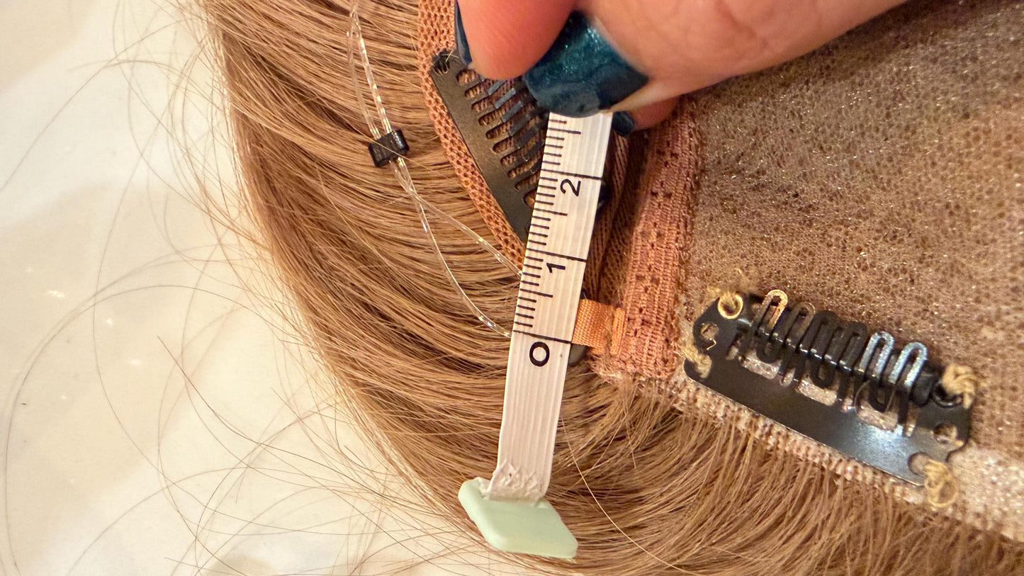 Halo Wire & Fabric Loop Combo Set | 3 Adjustable Invisible Halo Wires + 6 Fabric/Ribbon Loops. 17"+ different lengths available