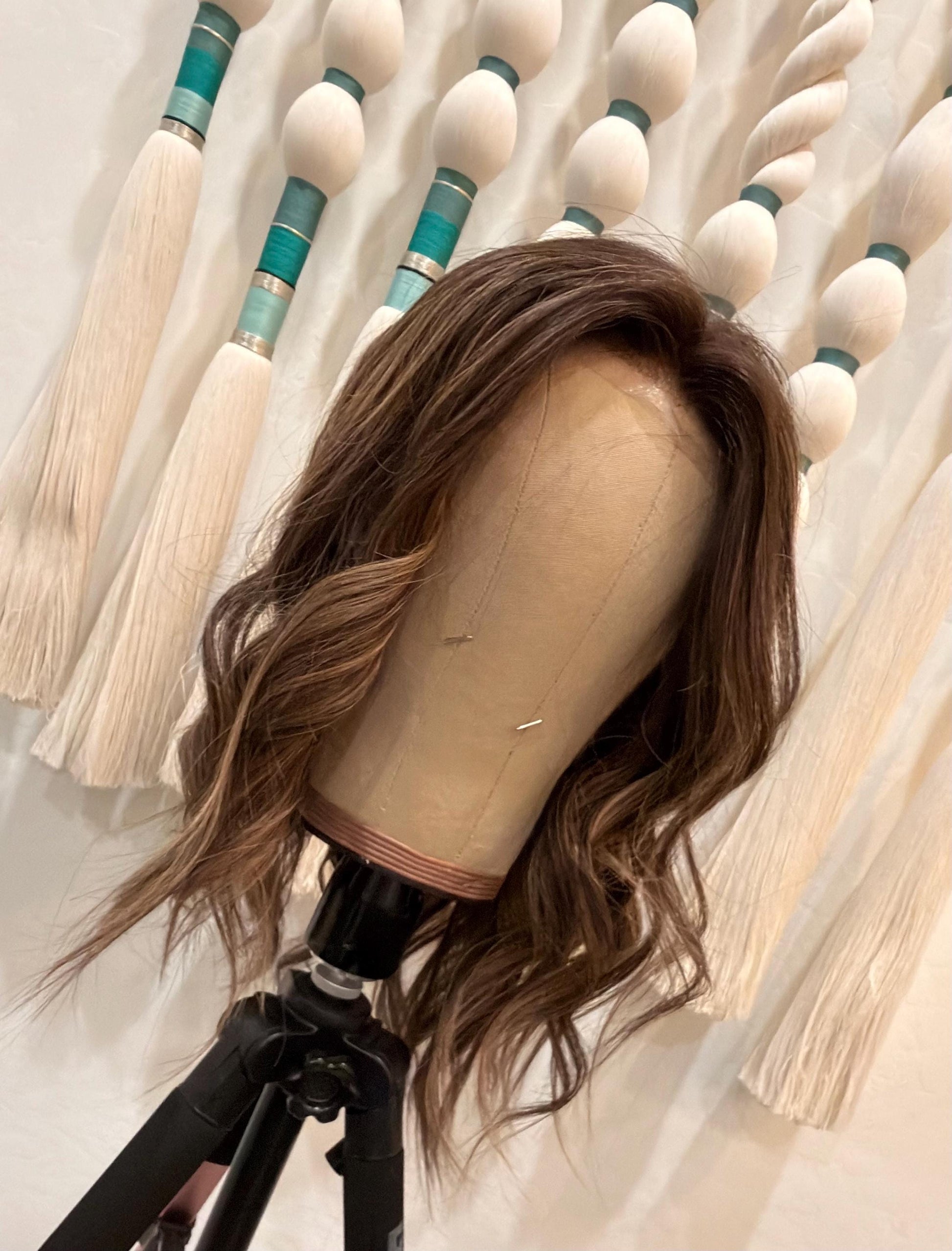 Hair Topper Custom | Remy Human Hair | Balayage Wig Topper – 5x6 or 9x9 Silk or Monofilament Top | Double Drawn | 150% Density | 10-22” Leng
