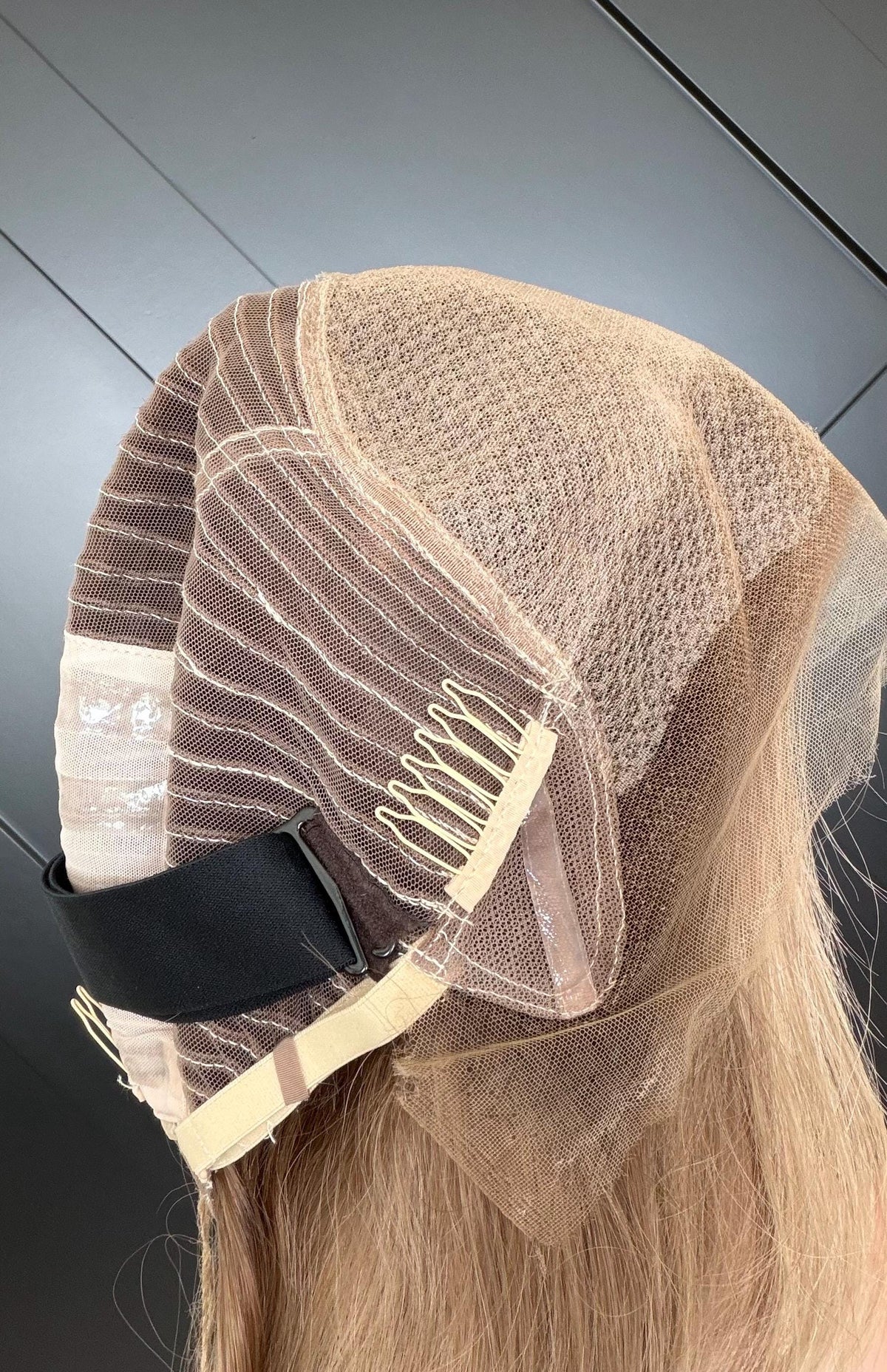 HAWK Layered European Remy Human Hair Wig | Natural Density 5x5.5” Lace Top Wig | Ashy root n Blonde highlights 18”-26” Bleached Knots