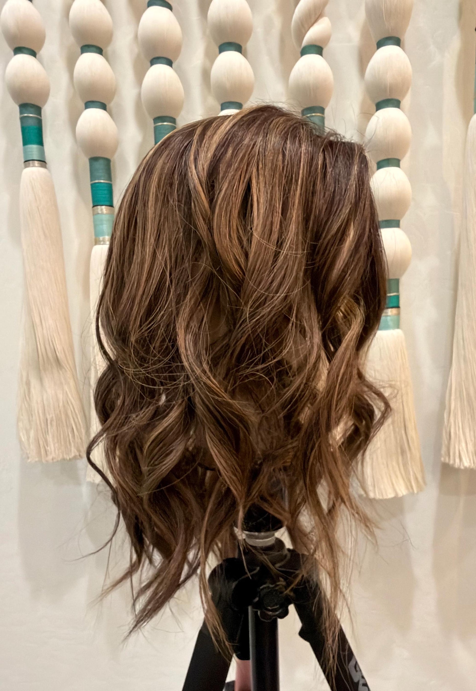 Hair Topper Custom | Remy Human Hair | Balayage Wig Topper – 5x6 or 9x9 Silk or Monofilament Top | Double Drawn | 150% Density | 10-22” Leng