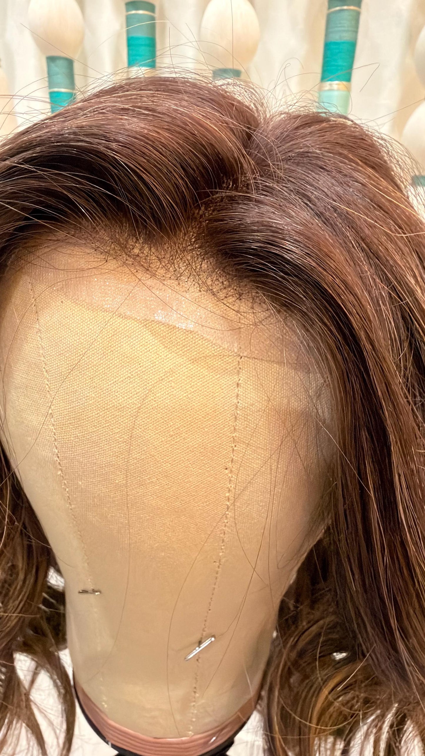 Hair Topper Custom | Remy Human Hair | Balayage Wig Topper – 5x6 or 9x9 Silk or Monofilament Top | Double Drawn | 150% Density | 10-22” Leng