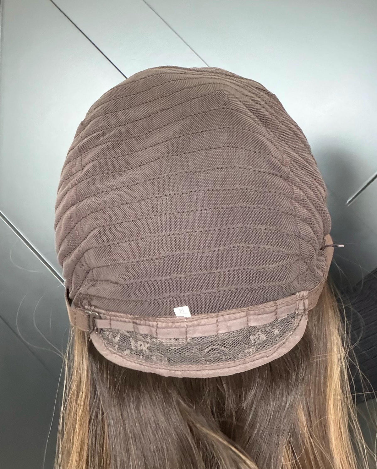 CORINE Bandfall Wig | Premium Brazilian Human Hair | Glueless Headband Wig | Brown with Subtle Caramel Highlights | 16”-20”