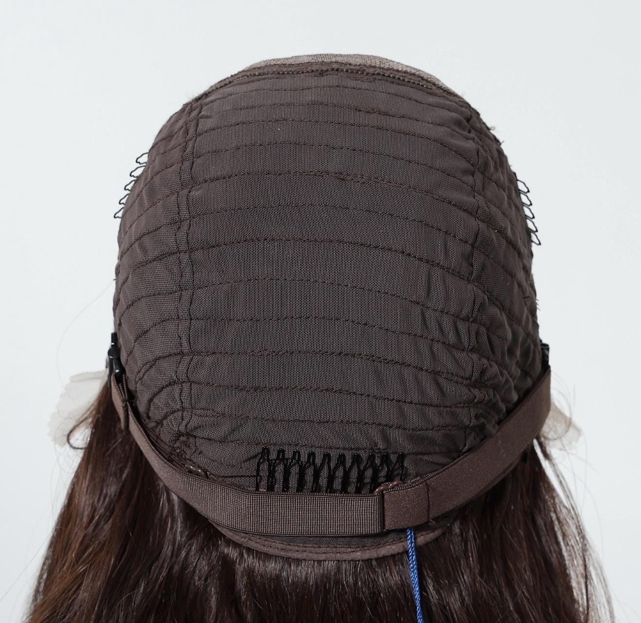 HD Synthetic Lace Front Wig – 26” | Futura Fiber | Heat-Resistant | 150–180% Density | Long Brunette Wig | Natural Waves