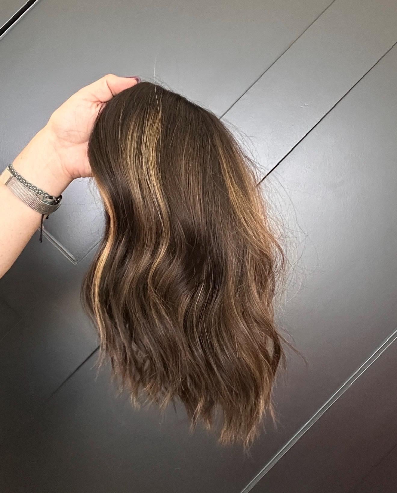 Coco Premium Remy Human Hair Topper – 12” | High Density | 8x8 Base | 4x5 Silk Top
