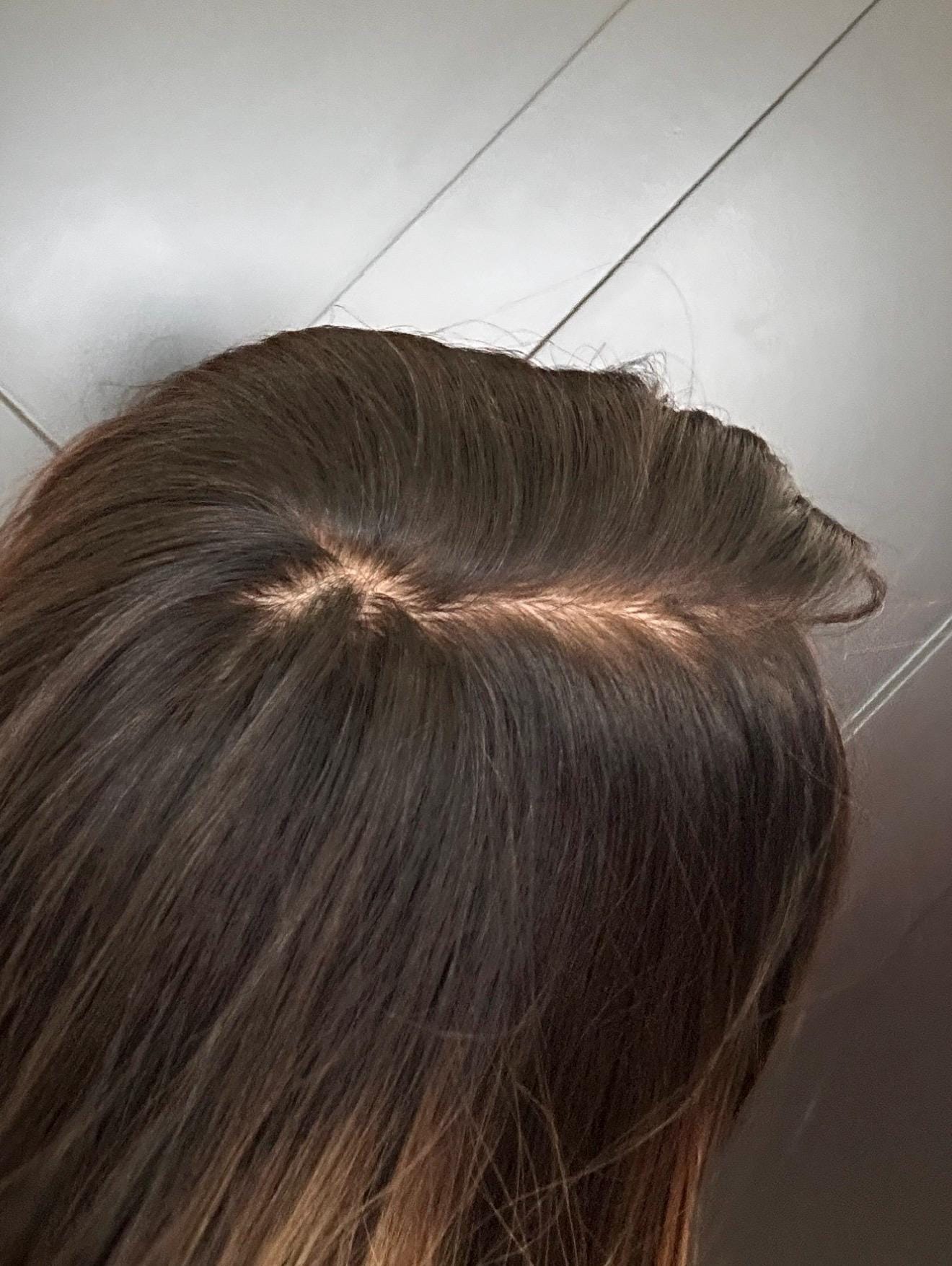 Coco Premium Remy Human Hair Topper – 12” | High Density | 8x8 Base | 4x5 Silk Top