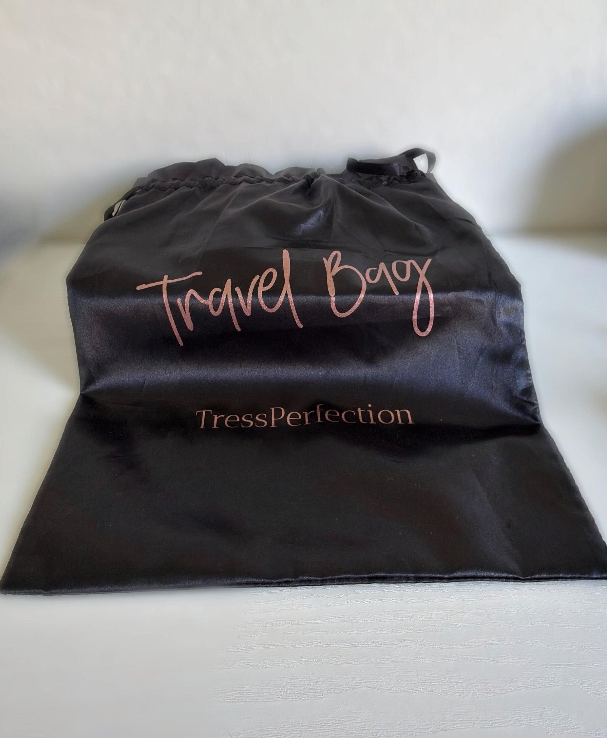 Wig Travel Bag Satin Wig Storage Bag | Wig Protection Bag | Perfect for Travel & Storage