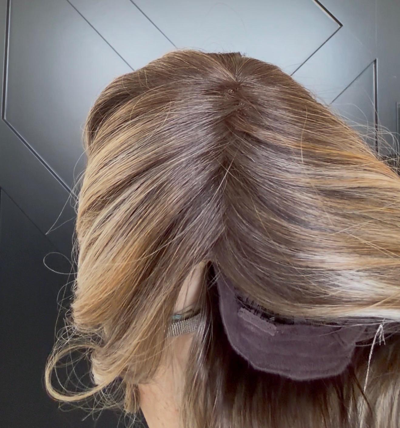 16" Wig Heat Resistant Futura Fiber, Monofilament Top, Natural Density Natural density Layered Haircut customization available CLAVEL