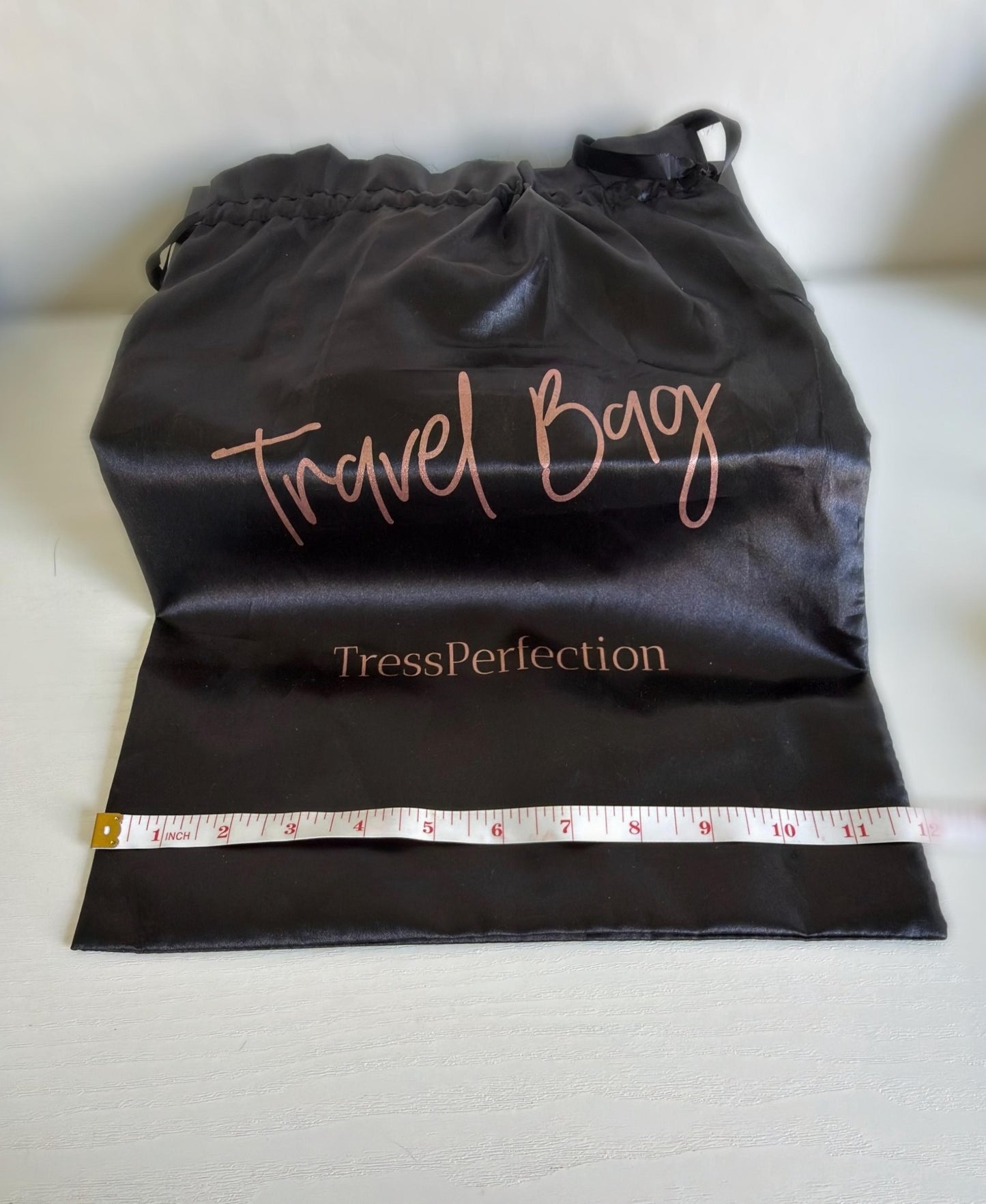 Wig Travel Bag Satin Wig Storage Bag | Wig Protection Bag | Perfect for Travel & Storage