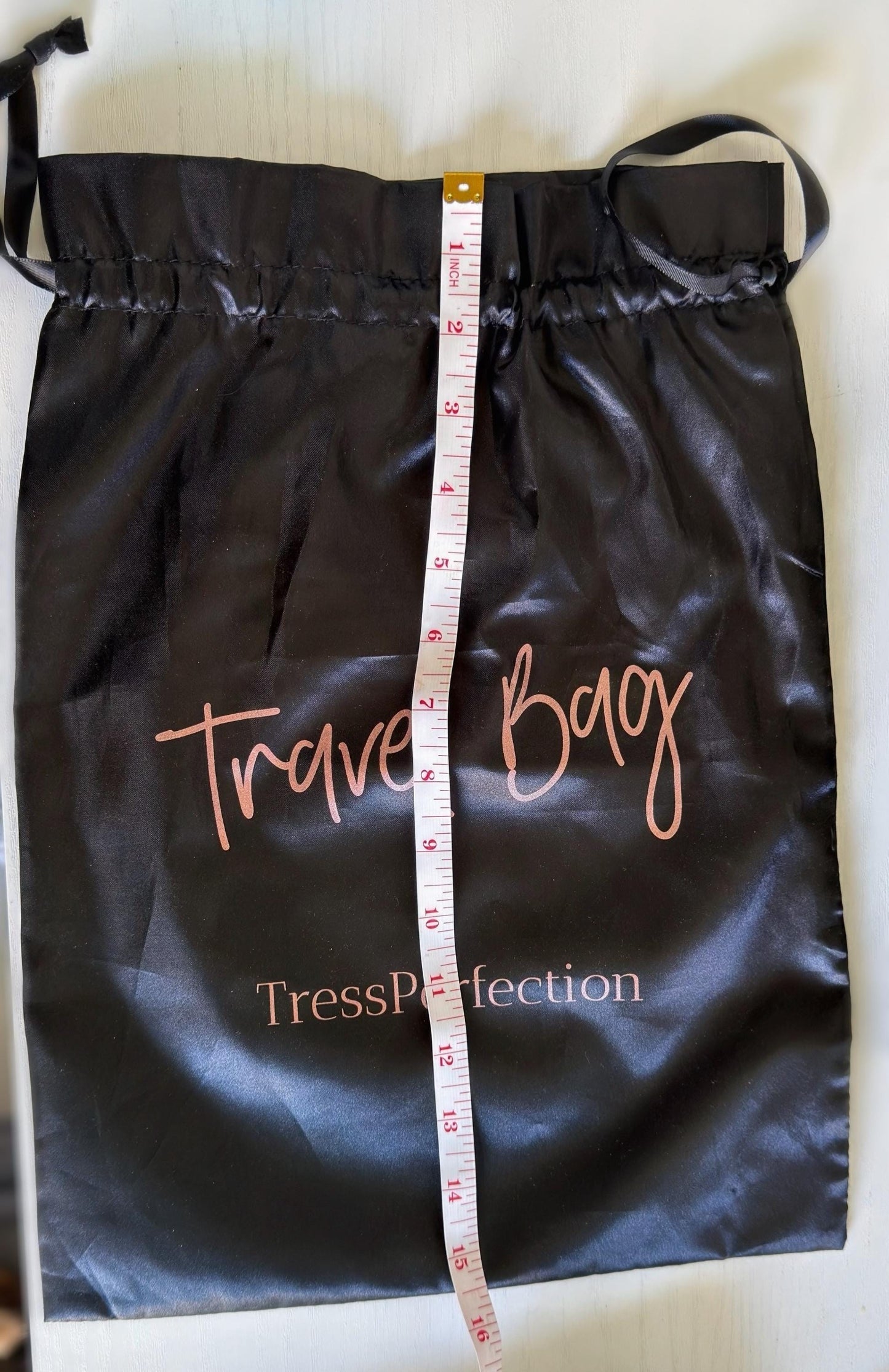 Wig Travel Bag Satin Wig Storage Bag | Wig Protection Bag | Perfect for Travel & Storage