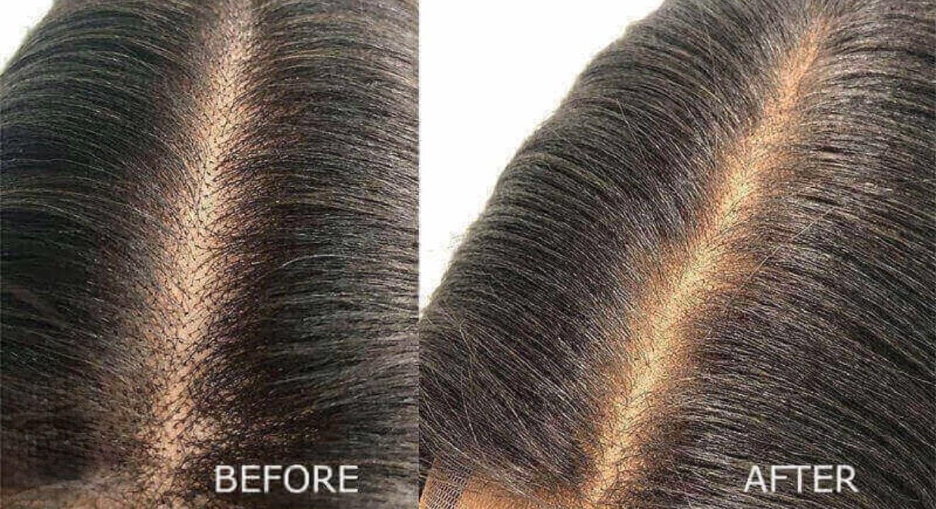 Wig n Topper Scalp Chalk Pen Lace Scalp Concealer for Natural Part Wig Root Touch Up Tool for Human Hair n Synthetic Wigs refill option