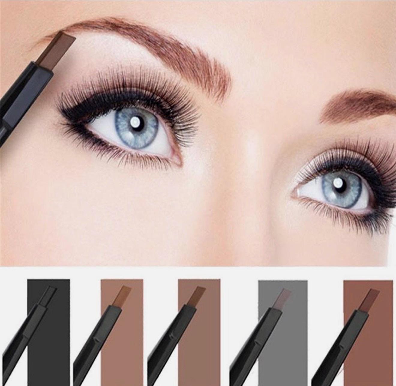 Natural Eyebrow Pencil | Natural fullness Effect Brow Pen | Ideal for Sparse Brows & Hair Loss different shades Alopecia Makeup