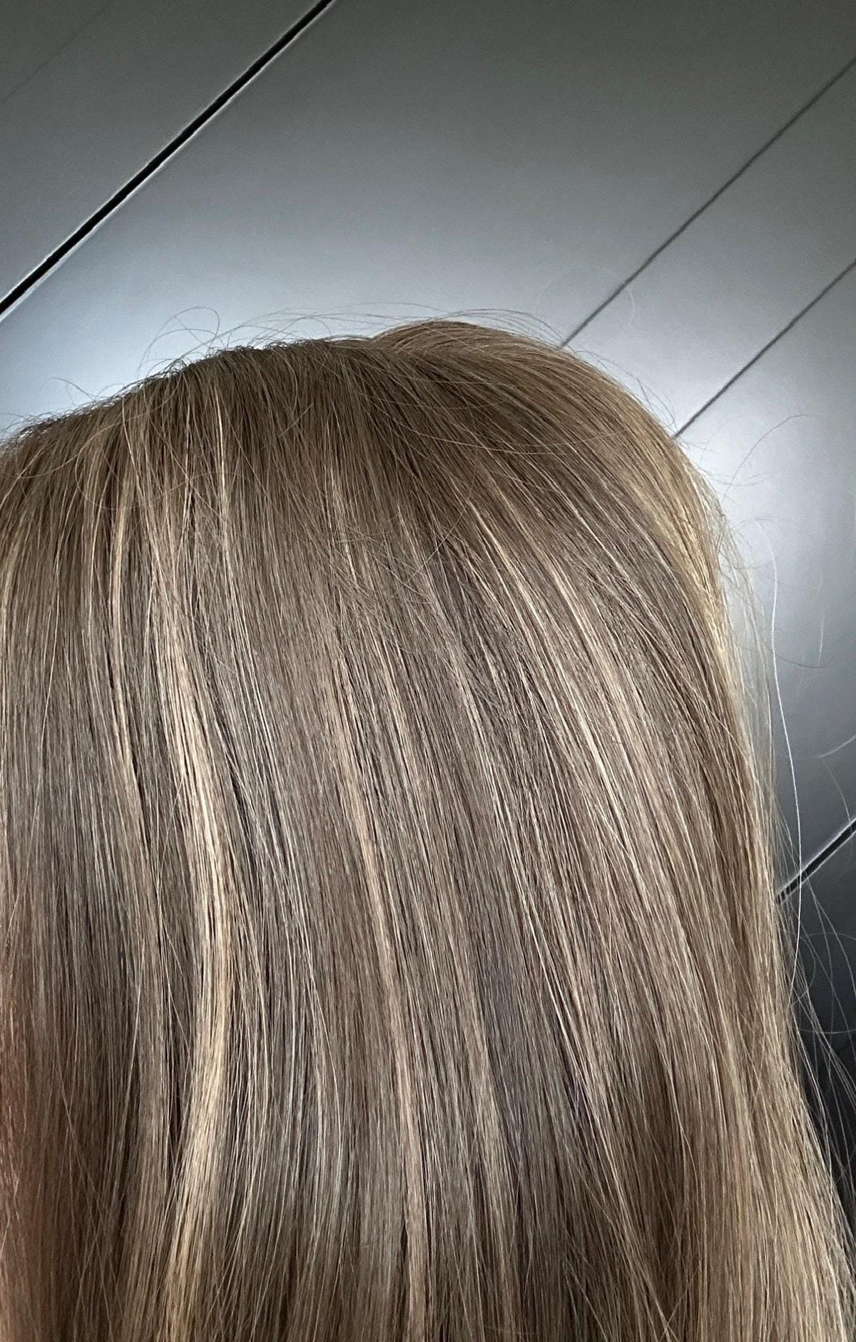 LALINDA European Human Hair Lace Front Wig – Brunette Balayage, Natural Density, Glueless 14"-22"